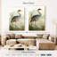Grey Heron, reproduction sur toile-1914774237