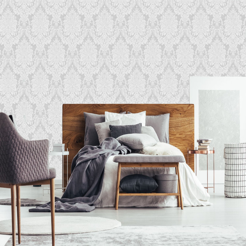 Boutique Vogue Wallpaper, Dove Grey