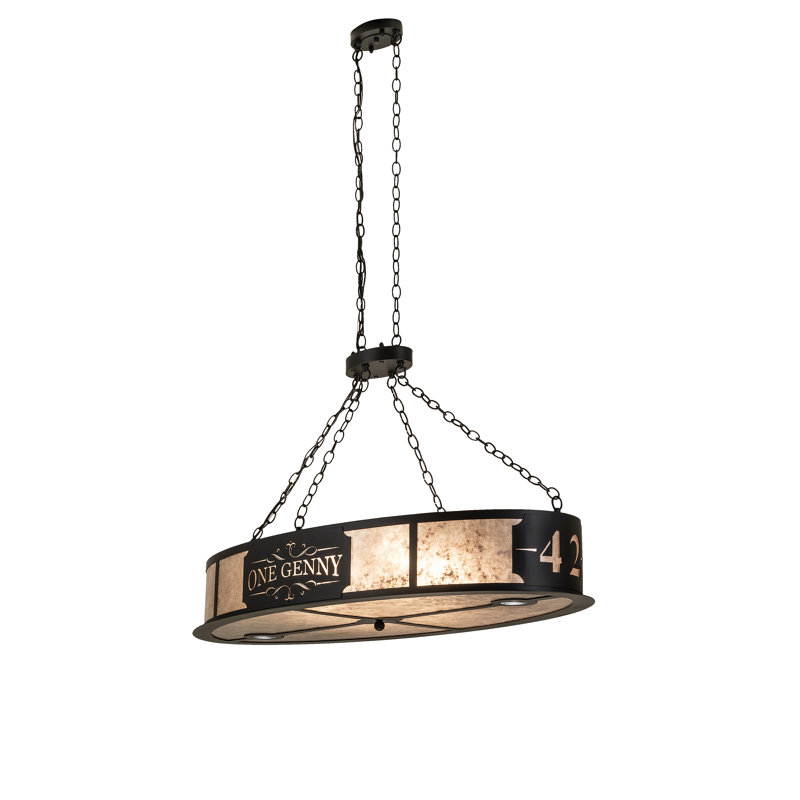 Luminaire suspendu inversé 48 po One Genny