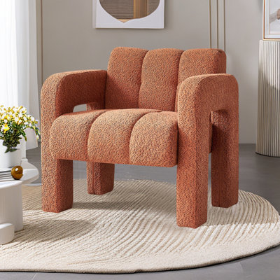 Chaise d'appoint pratique et large rembourrée