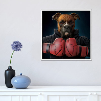 Boxer by Vincent Hie - Print on Canvas