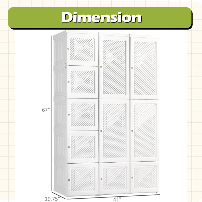 Armoire à vêtements, garde-robe portable