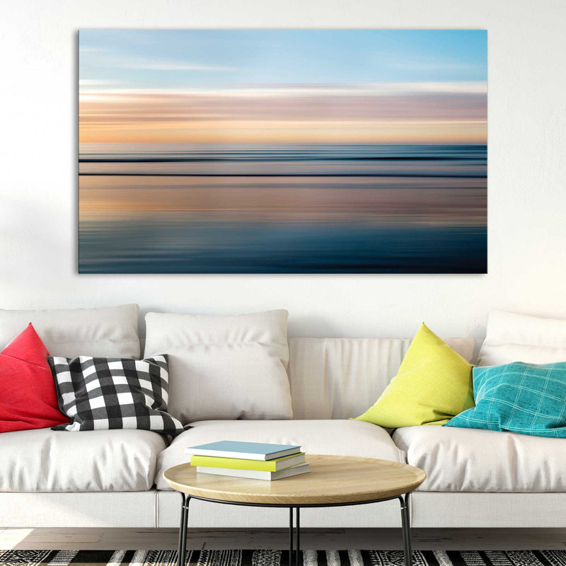 La Jolla Waves par Danita Delimont - photographie, H 28 po x l 48 po x P 1,5 po, Toile tendue