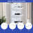 8 Pair Flip Down Shoe Storage Cabinet