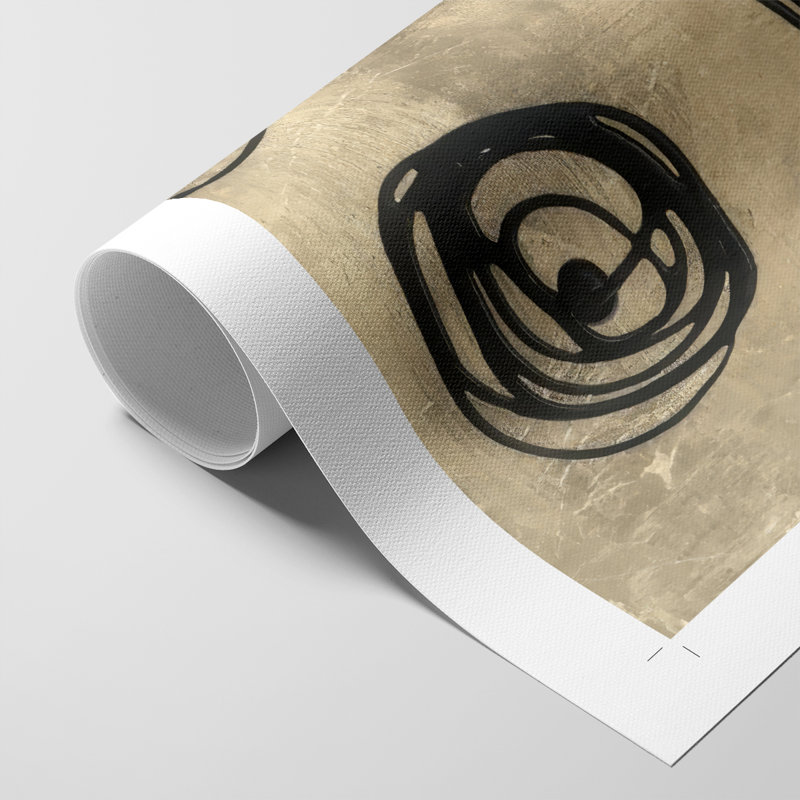 Quantum Circles I - Impression sur toile seulement - NON-CADRE, H 36 po x l 24 po
