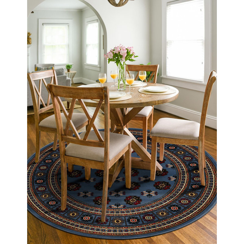 Tapis traditionnel Hinshaw, Rond 3 pi 3 po