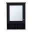 Pharmacie Gibson, salle de bain, noir-101327627