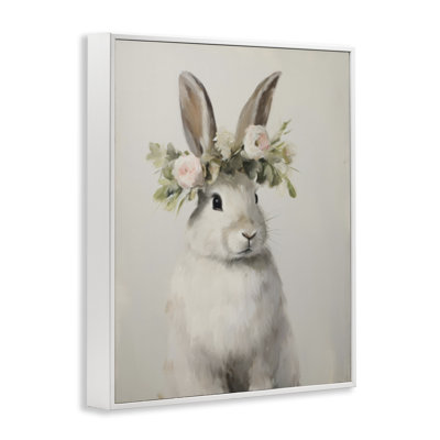 Couronne de lapin, estampe numérique par Arlington Prints