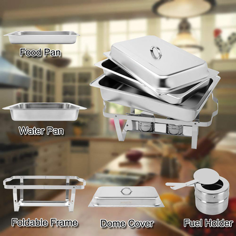 Stainless Steel Rectangle Chafing Dish