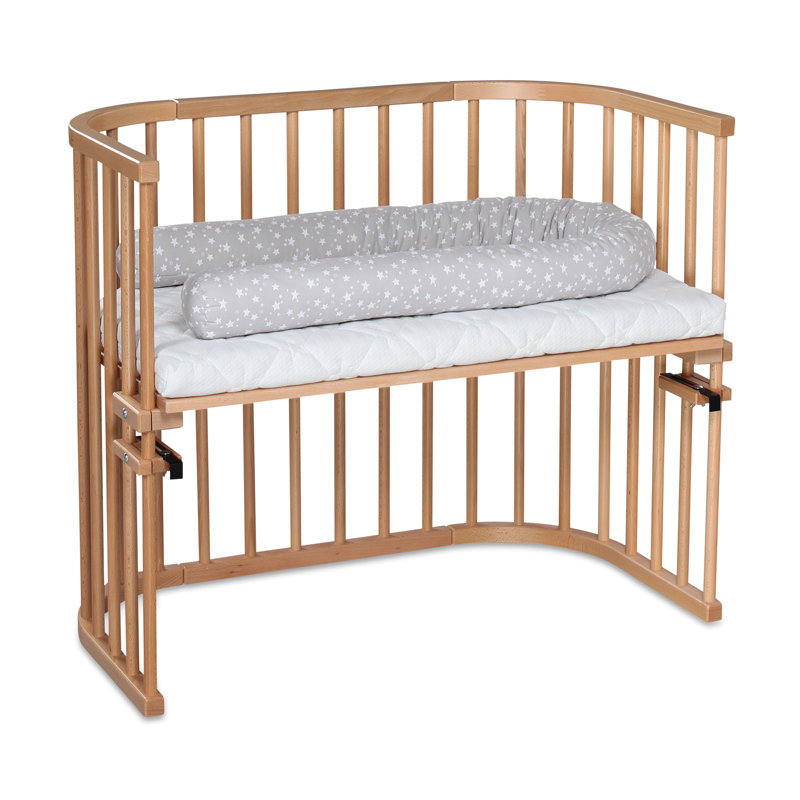 Babybay Maxi Co-Sleeper, Natural varnish