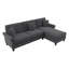 Canapé modulaire réversible de 102 po Atifah-1463875265