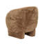 Natural Vegan Shearling Accent Chair-675092097
