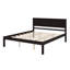 Base de lit plateforme en bois avec tête de lit, pied de lit et lattes en bois-2050509072-2050509073