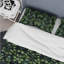 Ensemble de housse de couette moderne Black Green Vines I-109155640