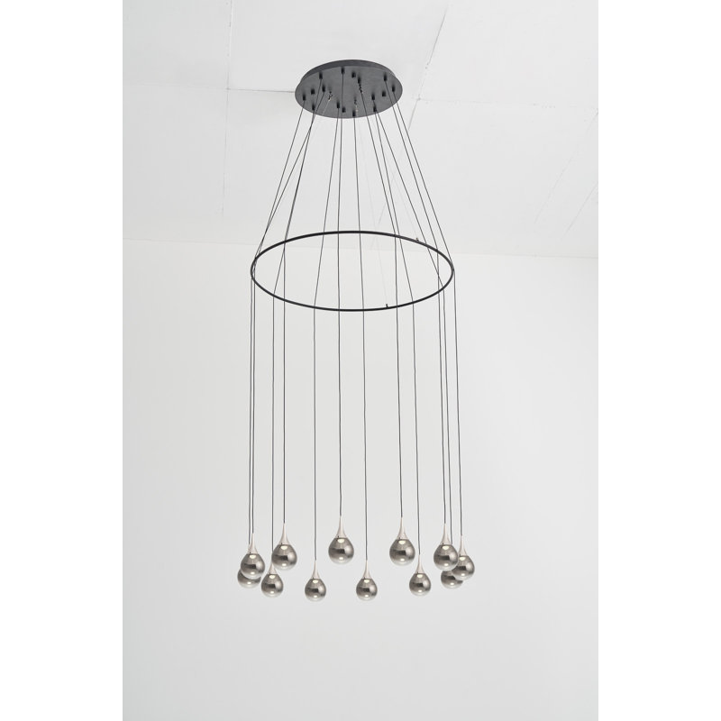 Paopao 12 - Light Pendant, Chrome