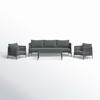 Zeke 4-Piece Deep Seating Set