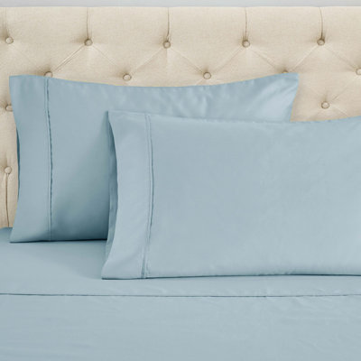 1500 Thread Count Ultra Soft Cotton Blend Sateen Pillowcase Set