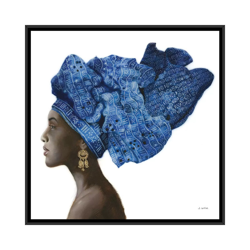 «Pure Style» par James Wiens - impression sur toile tendue, H 18 po x l 18 po x P 1,5 po, Toile avec cadre noir