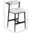 Stryker Upholstered Counter Stool with Iron Frame-1012959671