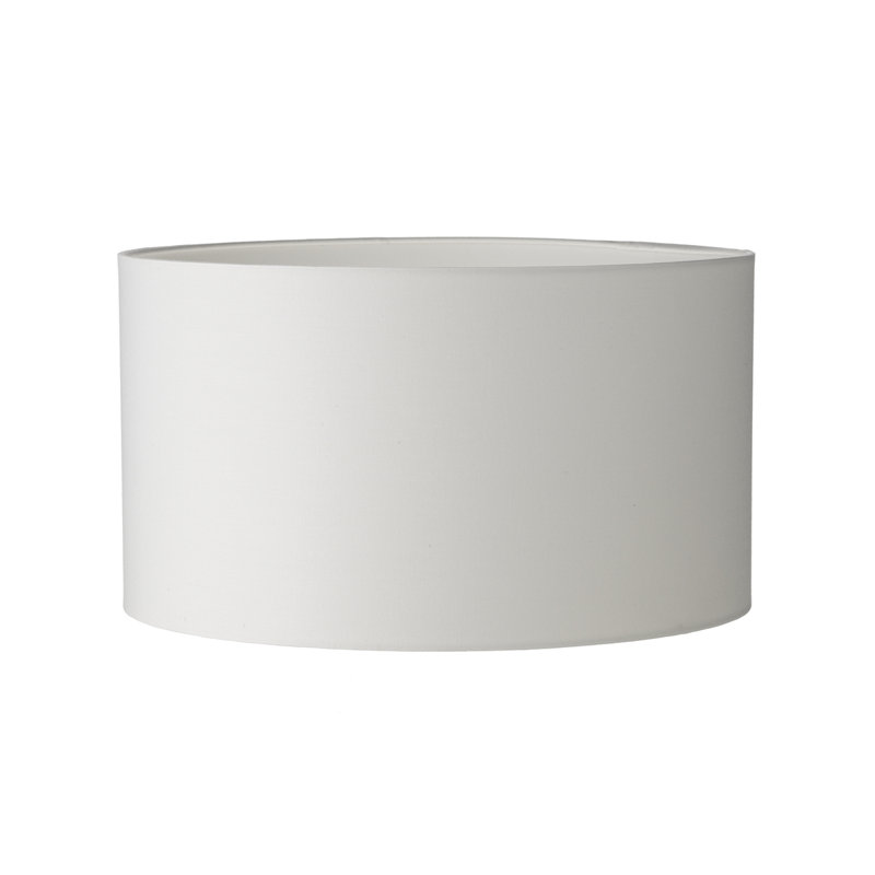 Paramus 17cm H Fabric Drum Lamp Shade ( Screw On ), Cream