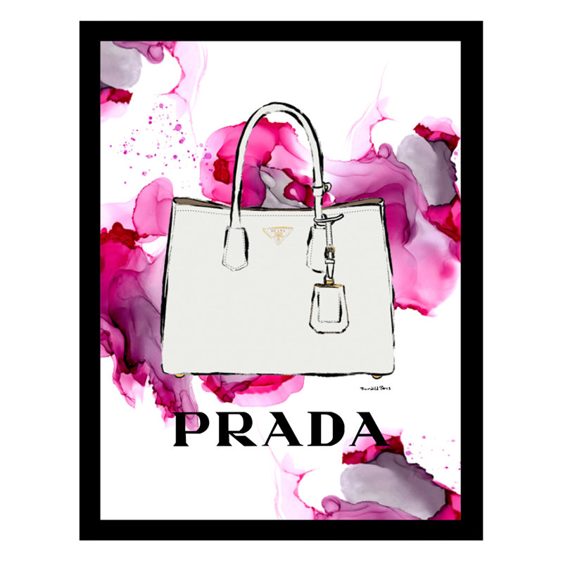Impression encadrée de sac à main High Fashion Designer