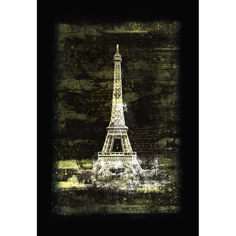" Paris Painted " Painting Print, 18" H x 12" W