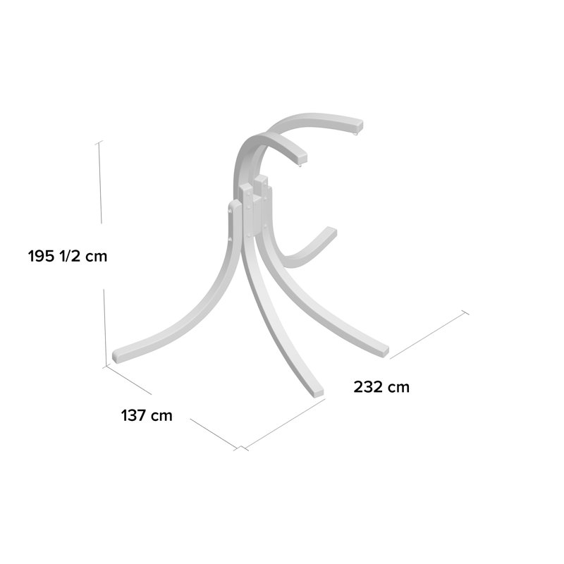 Globo Royal Wood Hammock Chair Stand