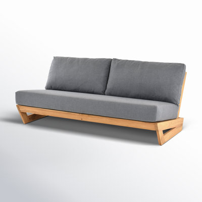 Hadria 72" Teak Outdoor Loveseat