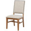 Chaise de salle à manger rembourrée