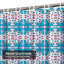 Rideau de douche transparent transparent, rideaux de douche pour la salle de bain avec 12 crochets-130006440