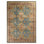 Rug & Kilim’S Distressed Rug In Green And Blue Geometric Pattern