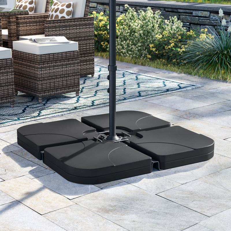 Poids en plastique pour base de parasol Helland