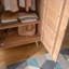 FINSBY Solid 2 Door Solid Wood Wardrobe