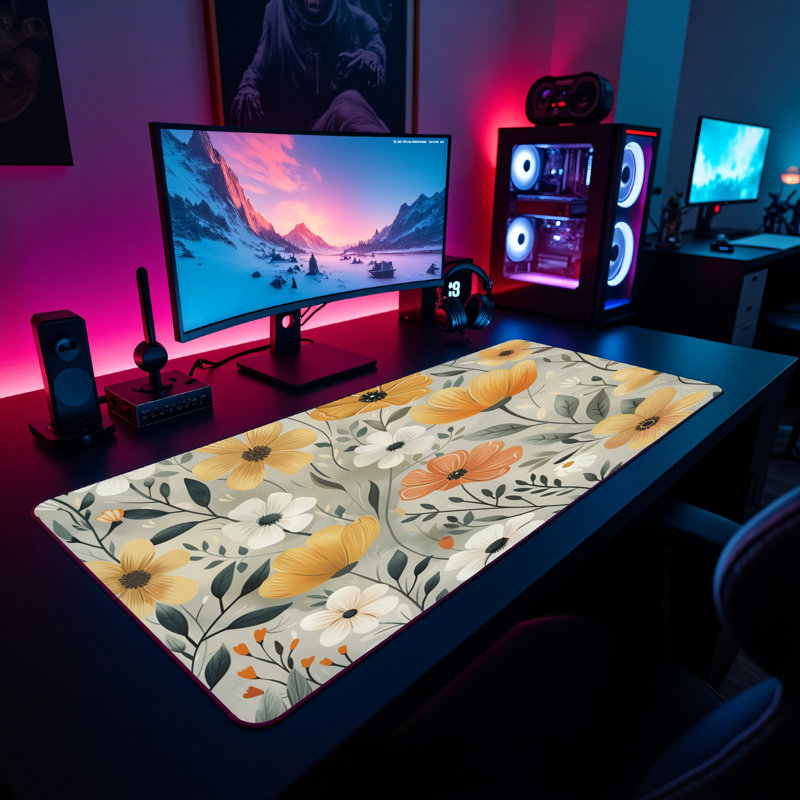 Polyester Desk Pad, 23.6x13.8