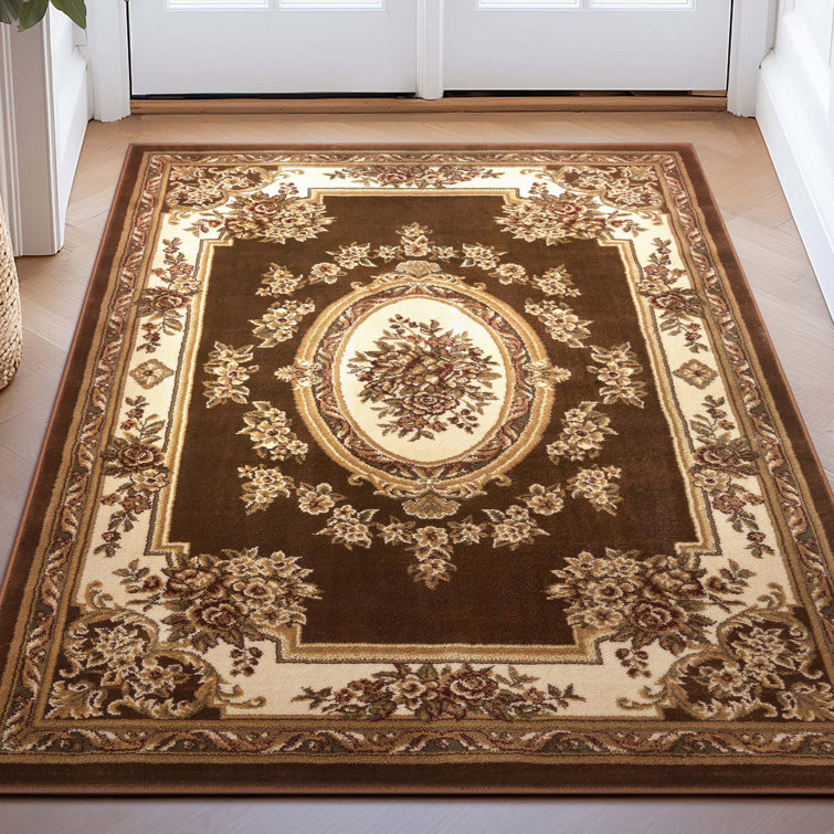 Tapis à motif médaillon Fiecke