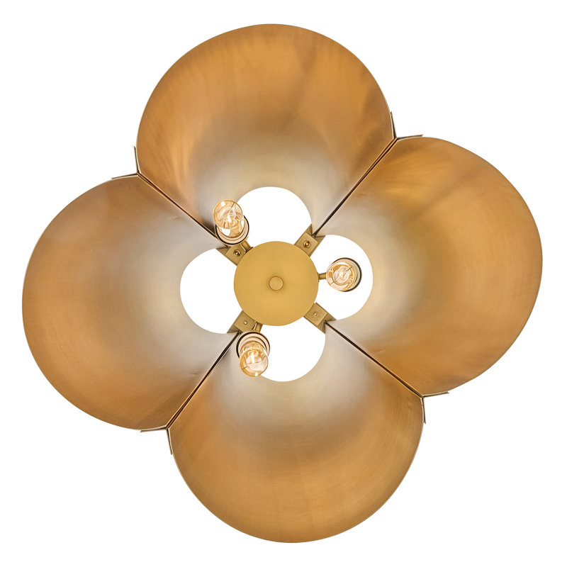 Hinkley Bowman Large Pendant, Heritage Brass, 19" W, 3