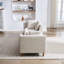 Canapé-lit double rembourré en chenille de 77,95 po-1336481789