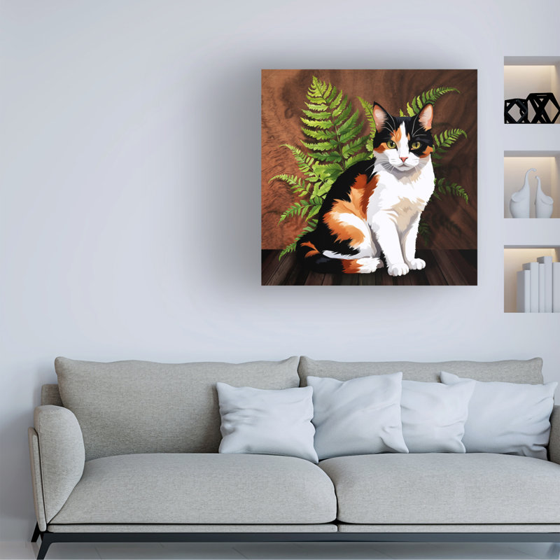 Art sur toile par Tina Lavoie, 14" H x 14" W