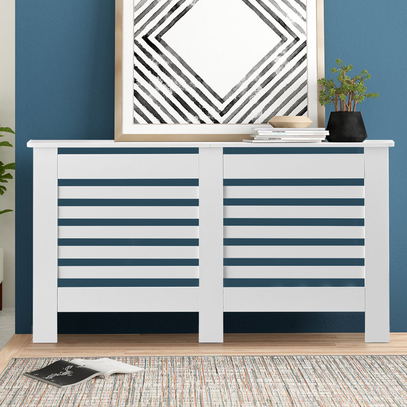 Emme Radiator Cover, 82cm H x 152cm W x 19cm D