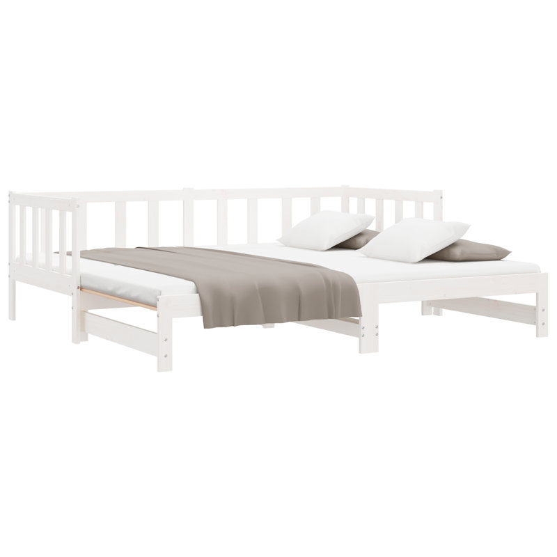 Acein Solid Wood, White, Single (3')