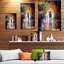 Art mural romantique sur toile, Lovers Under Umbrella, reproduction d'art - Lovers Under Umbrella-29504851