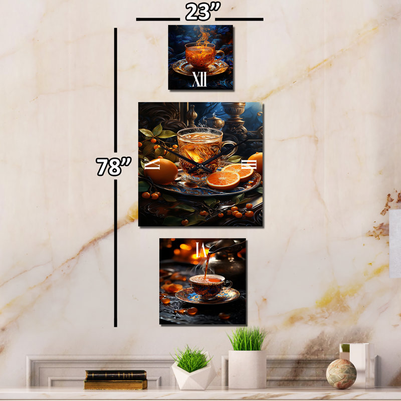 Mailene Metal Wall Clock