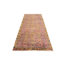 Tapis de couloir oriental semi-antique à couleurs tamisées 3 pi 7 po x 9 pi 2 po Tribal