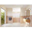 Stellar 64 in. x 78 in. Fully Frameless 3 Panel Inline Hinge Shower Door-581892610