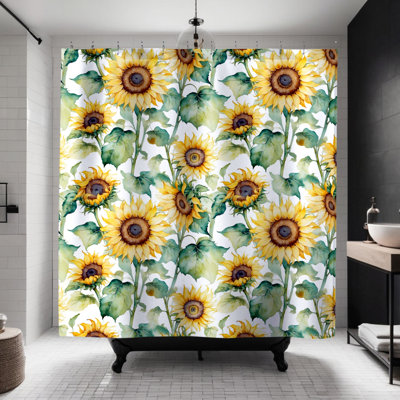 Rideau de douche Griffith Sun Flower