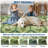 9x12 Extra Large Vintage Southwestern Area Rug, Non-Slip Washable Low-Pile Boho Stain Resistant Foldable Carpet for Office Apartment-49520072