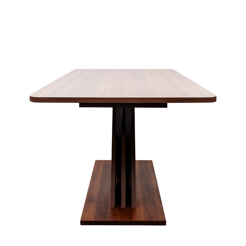 Multifunctional Extendable Console Table, Walnut
