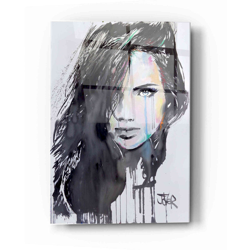 Trinx «Talisman» par Loui Jover, art mural en verre acrylique, 16" H x 12" W x 0.12" D