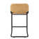 Aubrey Upholstered Counter Stool with Metal Frame