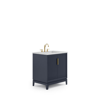 Elizabeth 30" Single Bathroom Vanity Set with Mirror